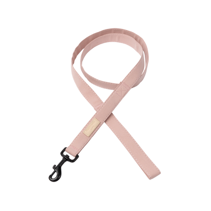 FuzzYard Life Dog Leash Soft Cotton Lead with 360 Degree Rotating Clasp - Soft Blush