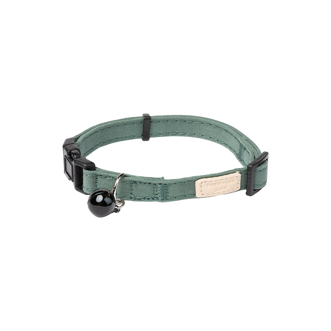 FuzzYard Life Adjustable Cat Collar with Bell - 5 Colors