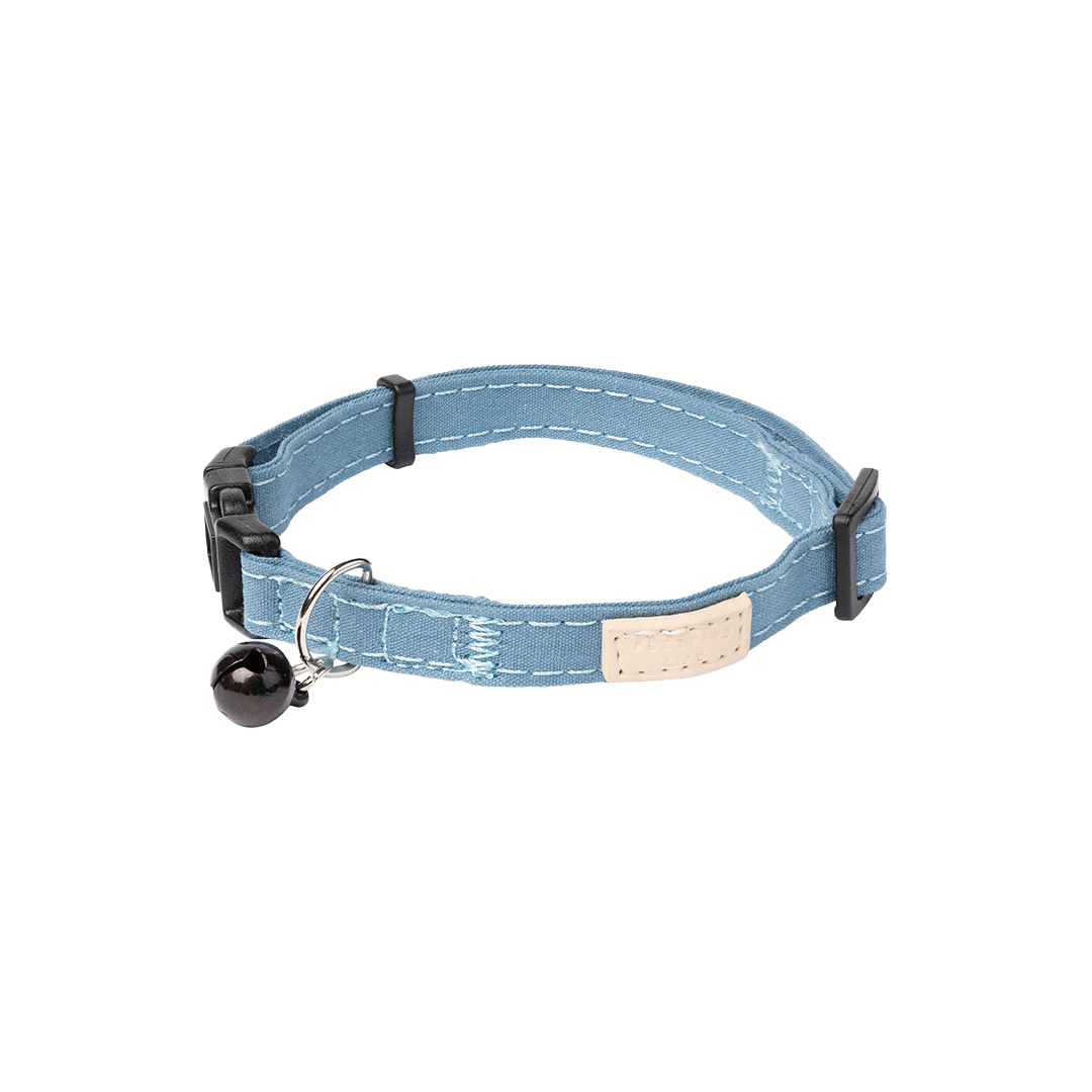 FuzzYard Life Adjustable Cat Collar with Bell - 5 Colors