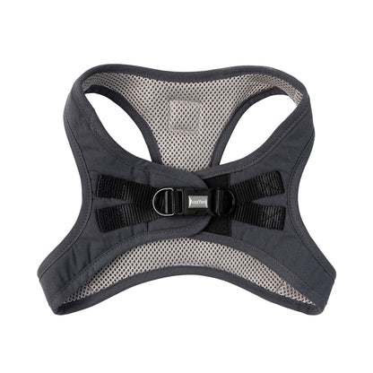 FuzzYard Life Step In Dog Harness Soft Cotton Padded Harness for Dogs - State Grey