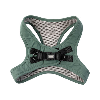 FuzzYard Life Step In Dog Harness Soft Cotton Padded Harness for Dogs - Myrtle Green
