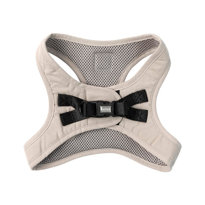 FuzzYard Life Step In Dog Harness Soft Cotton Padded Harness for Dogs - Sandstone