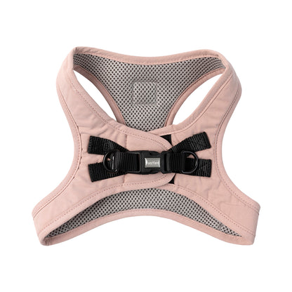 FuzzYard Life Step In Dog Harness Soft Cotton Padded Harness for Dogs - Soft Blush