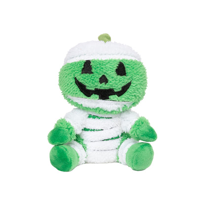 FuzzYard Halloween Jack O Chan Mummy Plush Dog Toy with Squeaker