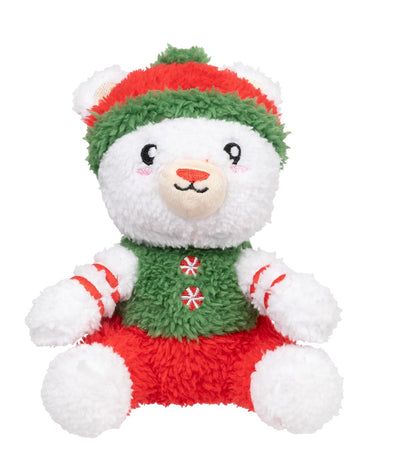 FuzzYard Christmas Polar Abdul Plush Dog Toy Small