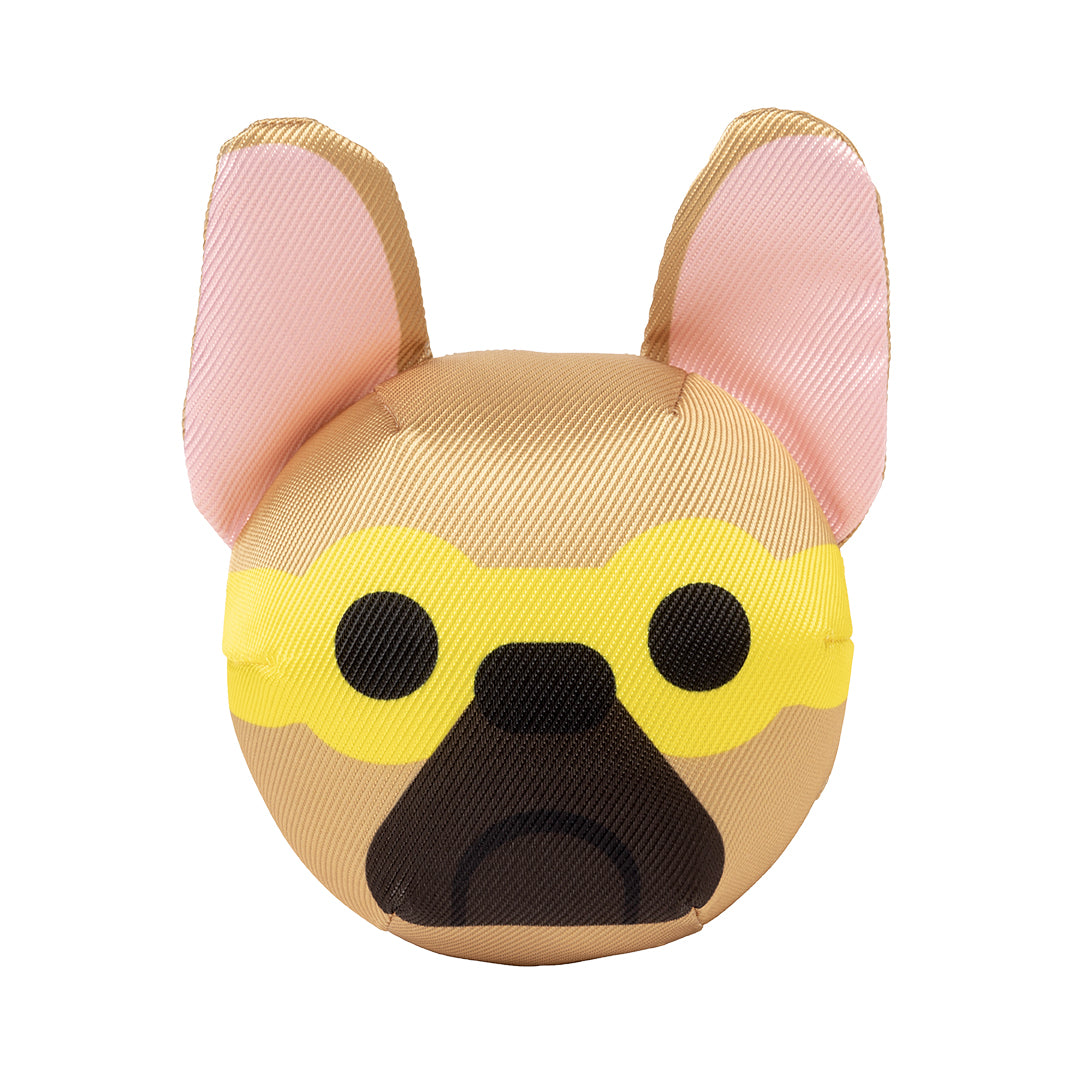 FuzzYard Doggoforce Plush Dog Toy with Squeaker Assorted Superhero Designs
