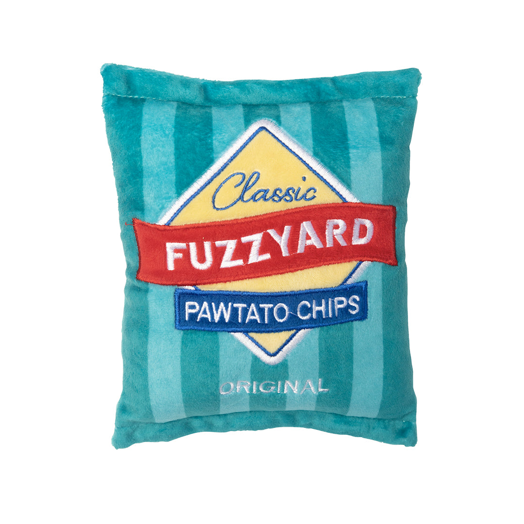 FuzzYard Pawtato Plush Dog Toy with Squeaker