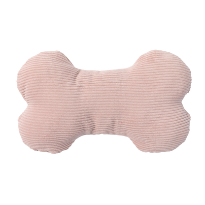 FuzzYard Life Bone Plush Dog Toy Soft Blush