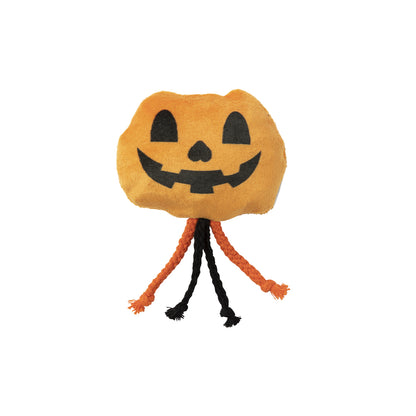 FuzzYard Meowloween Percy Pumpkin Plush Cat Toy with Catnip