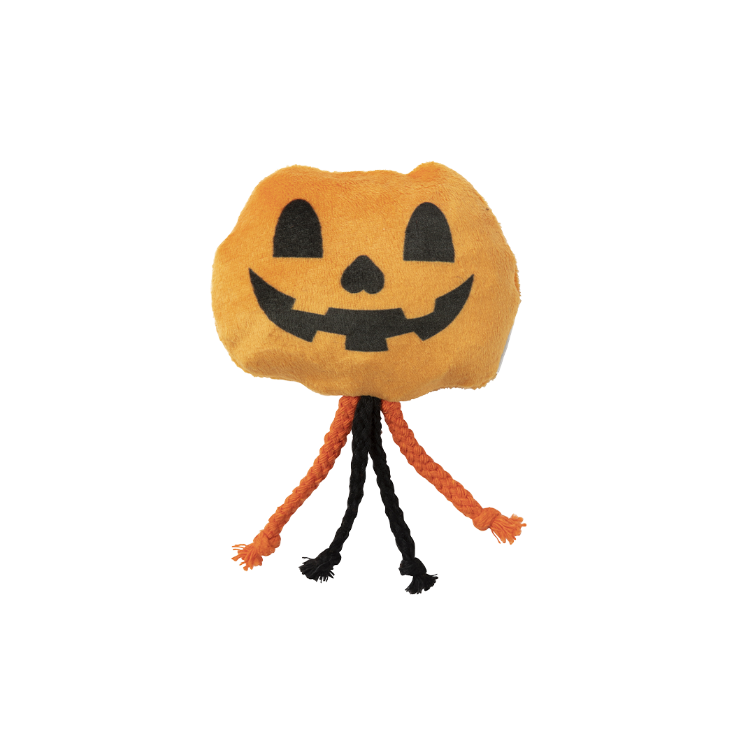 FuzzYard Meowloween Percy Pumpkin Plush Cat Toy with Catnip