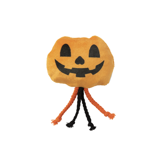 FuzzYard Meowloween Percy Pumpkin Plush Cat Toy with Catnip