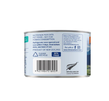 Feline Natural Beef & Hoki Canned Cat Food – 12 x 170g