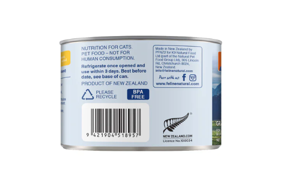 Feline Natural Chicken Canned Cat Food – 12 x 170g