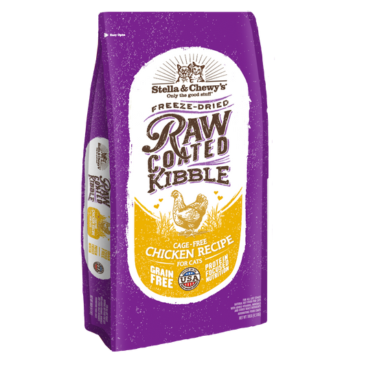 Stella and Chewy’s Raw Coated Kibble Cage Free Chicken Recipe for Cats 10LB