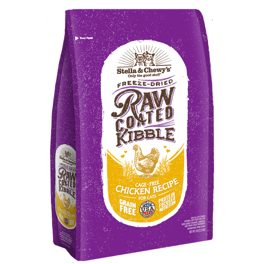 Stella and Chewy’s Raw Coated Kibble Cage Free Chicken Recipe for Cats 5LB