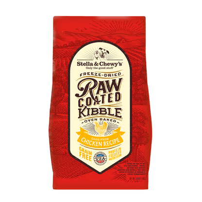 Stella & Chewy’s Cage Free Chicken Raw Coated Kibble for Dogs 3.5LB