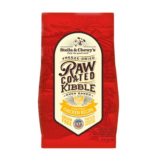 Stella & Chewy’s Cage Free Chicken Raw Coated Kibble for Dogs 3.5LB