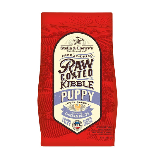 Stella & Chewy’s Cage Free Chicken Raw Coated Kibble for Puppies 3.5LB