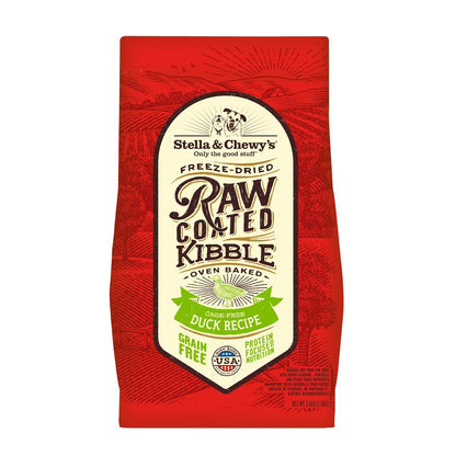 Stella & Chewy’s Cage Free Duck Raw Coated Kibble for Dogs 3.5LB