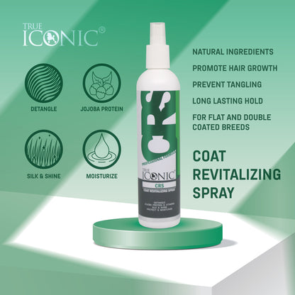 True Iconic Coat Revitalising Spray for Dogs 300ml Detangling and Shine