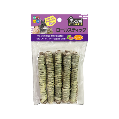 Hi-Pet Sumi-CA Roll Stick with Guava Wood – Natural Chew for Rabbits & Small Pets