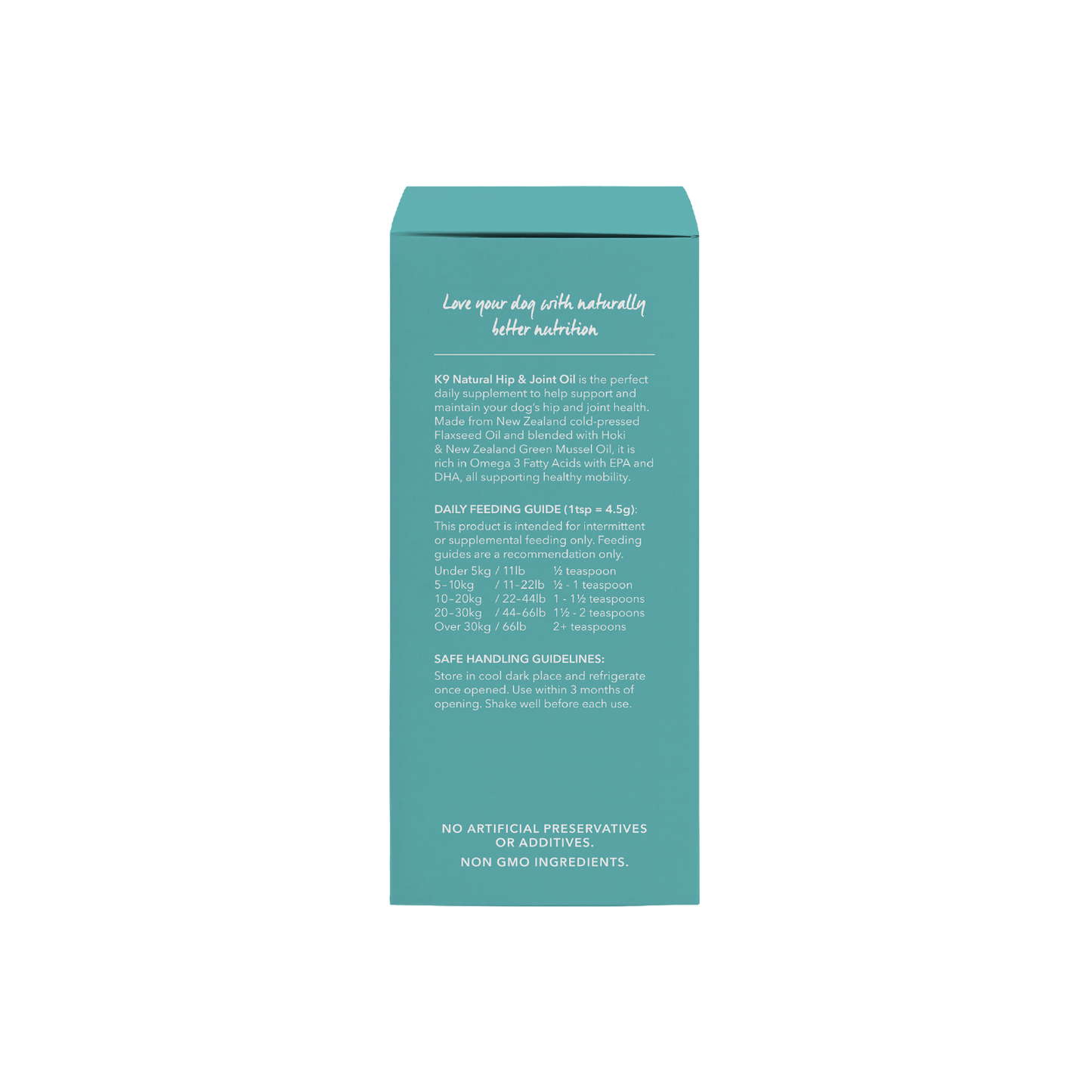 K9 Natural Hip & Joint Health Oil for Dogs – 175ml