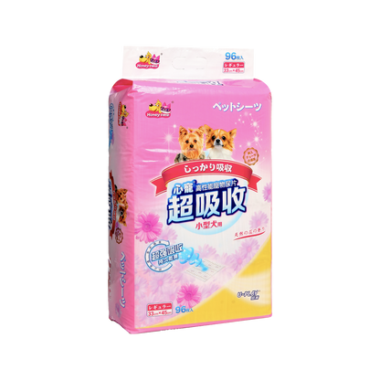 Honeycare U‑Play Ultra‑Absorbent Dog Pee Pads (Floral) – Odour‑Controlled, Scented x 2pack