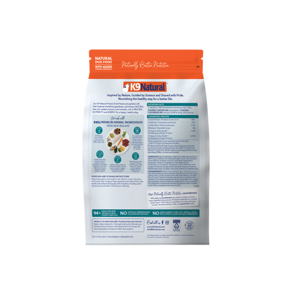 K9 Natural Freeze-Dried Beef & Hoki Feast for Dogs – 100g / 500g / 1.8kg / 3.6kg