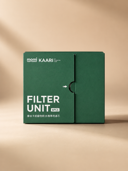 Momi Kaari Hydration Flow Water Fountain Filter Refill 6 Pack