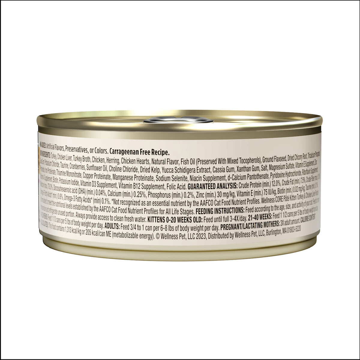 Wellness CORE Grain Free Kitten Formula Wet Cat Food 5.5oz