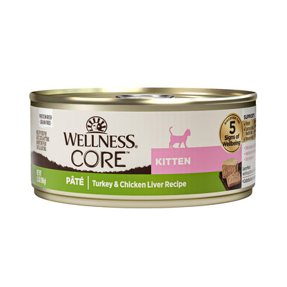 Wellness CORE Grain Free Kitten Formula Wet Cat Food 5.5oz