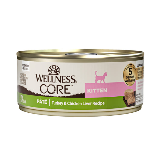 Wellness CORE Grain Free Kitten Formula Wet Cat Food 5.5oz