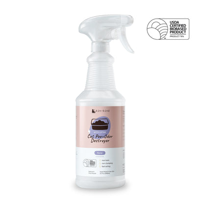 kin+kind Kitty Litter Pee and Odor Destroyer Spray 32oz