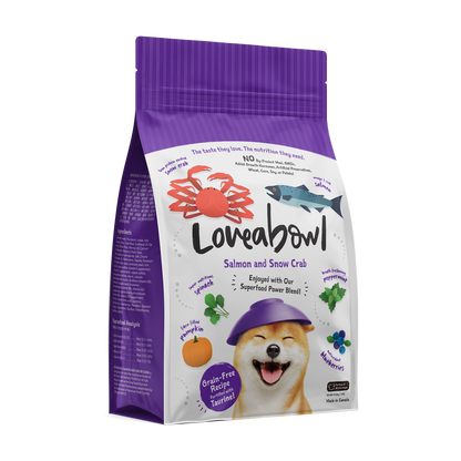Loveabowl Chicken & Atlantic Lobster Grain Free Dry Dog Food 250g/1.4kg/4.5kg/10kg