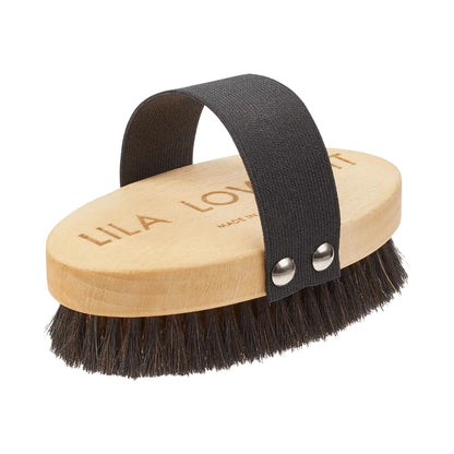 Lila Loves It Short Hair Dog Brush with Brass Bristles and Beech Wood