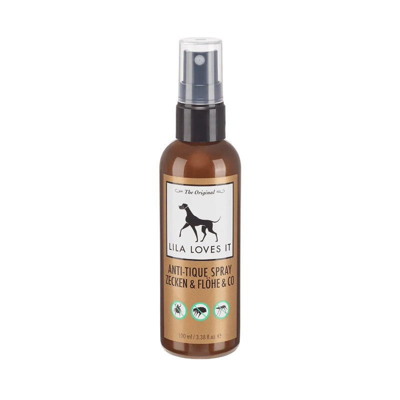 Lila Loves It Anti Tique Spray for Dogs and Cats Natural Insect Protection 100ml