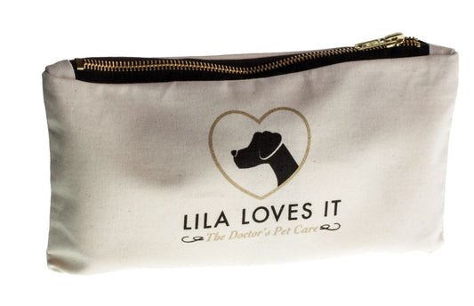 Lila Loves It Travel Bag Dog Care Kit with First Aid and Grooming Essentials