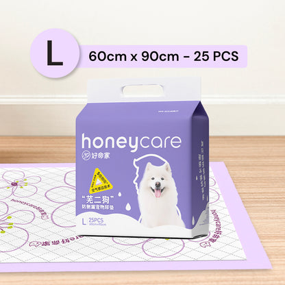 Honey Care Purple Side Pee Pads – Leak-Proof Bundle (6-Layer) x 2pack