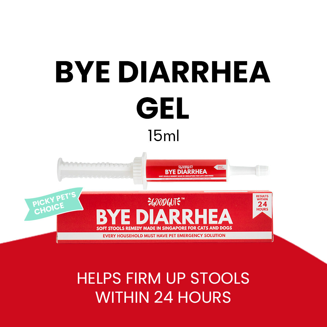 Good Gut Bye Diarrhea Gel Supplement for Cats and Dogs 15ml