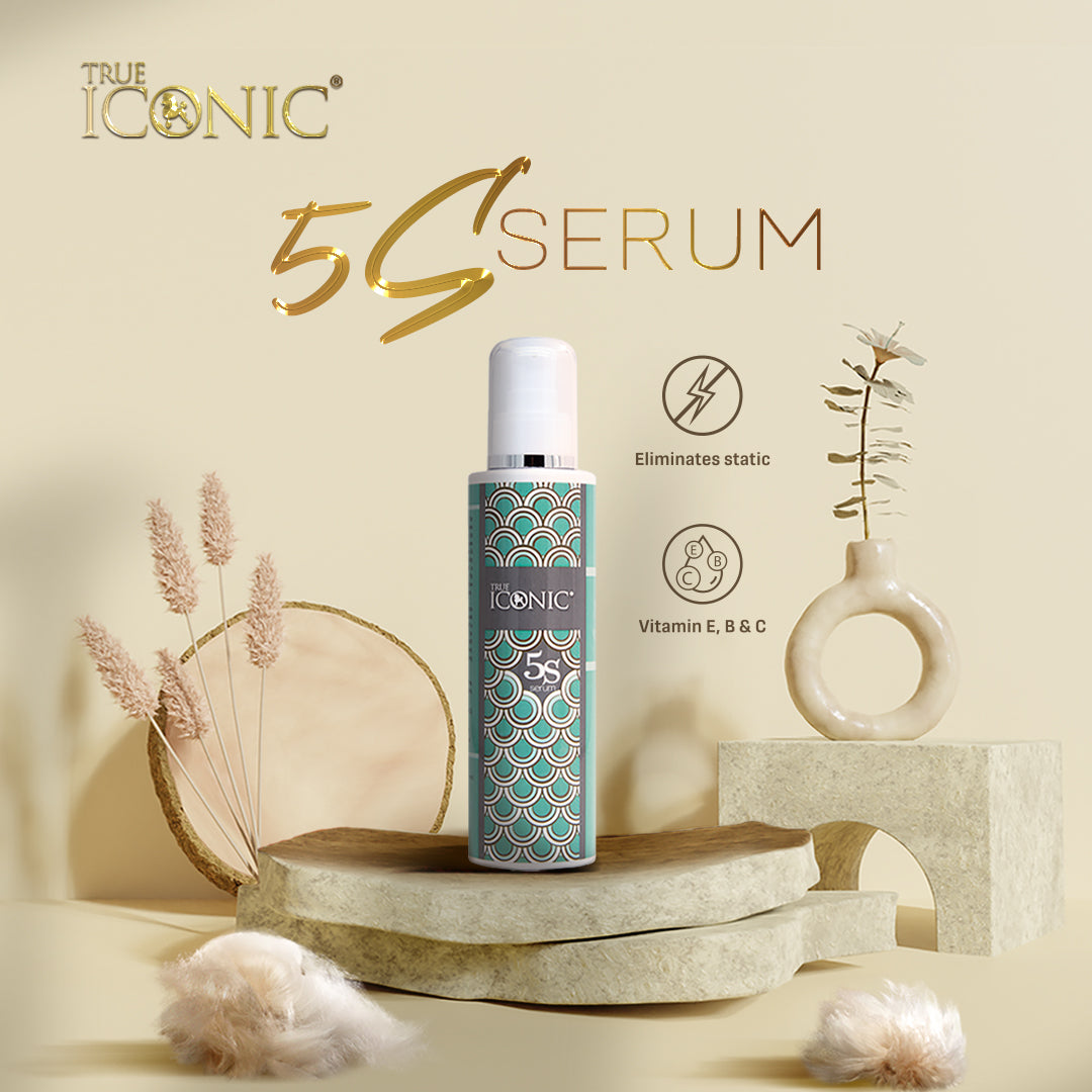 True Iconic 5S Skin and Coat Serum for Dogs and Cats 180ml Anti Static Care