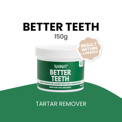 Good Gut Better Teeth Probiotics Supplement for Cats and Dogs 150g