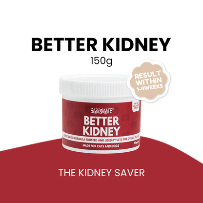 Good Gut Better Kidney Probiotics Supplement for Cats and Dogs 150g