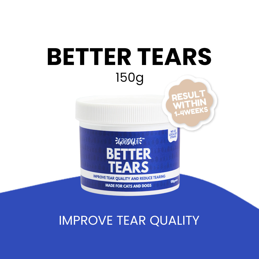 Good Gut Better Tears Probiotics Supplement for Cats and Dogs 150g