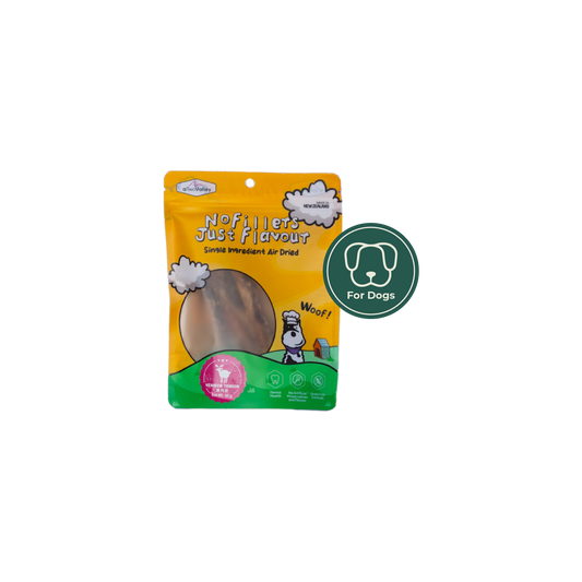 aTwoValley Air-Dried Venison Tendon Dog Chew – 45g
