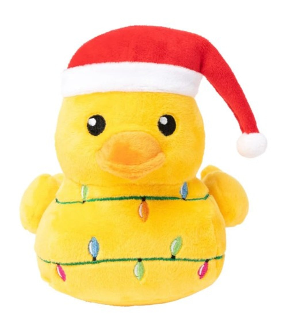 FuzzYard Christmas Merry Quackmas Plush Dog Toy