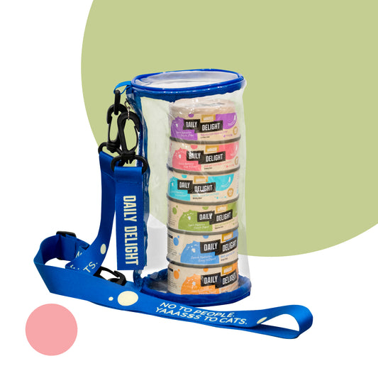 Daily Delight Mousse Series Variety Bag Canned Cat Food (6 x 70g)