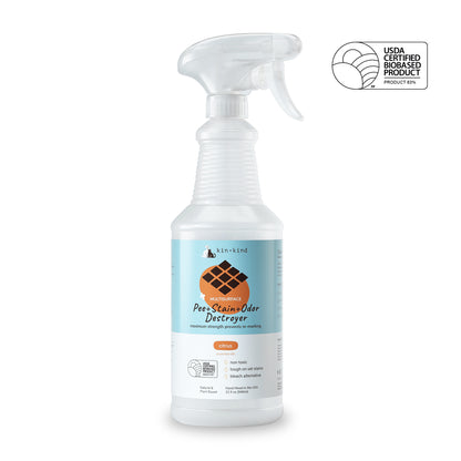 kin+kind Pee Stain and Odor Destroyer Multi Surface Citrus 32oz