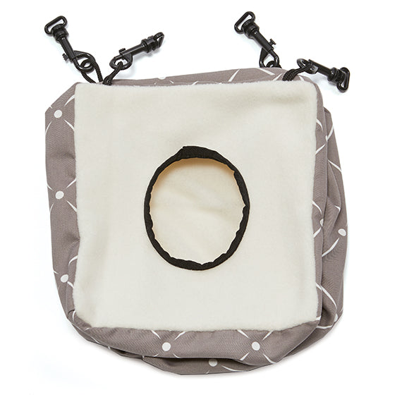 MidWest Mushroom Diamond Cozy Cube – Snuggly Hideaway for Small Pets