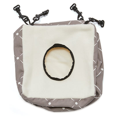 MidWest Mushroom Diamond Cozy Cube – Snuggly Hideaway for Small Pets