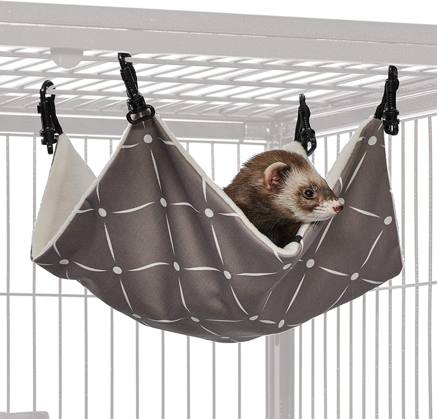 MidWest Mushroom Diamond Hammock Hideaway – for Rats, Ferrets & Guinea Pigs